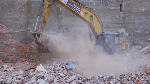Demolition site Stock Footage 150596443