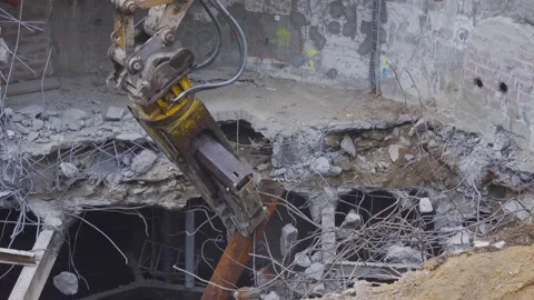 Demolition site Stock Footage 150596502