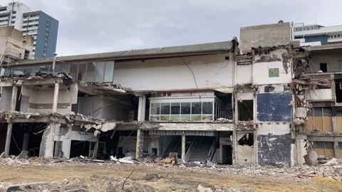 Demolition site Stock Footage 336221743