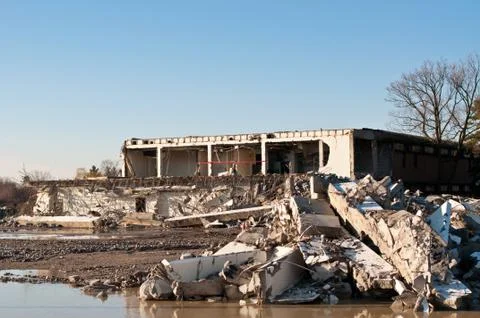 Demolition Site Stock Photos