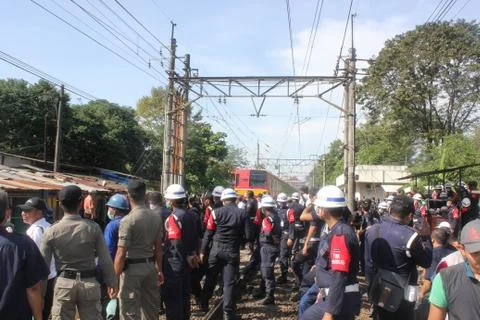 Demolition of Stalls at Station Photos