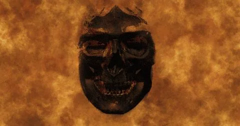 Demon Face Stock Illustration