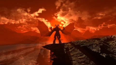 Demon  Illustrazione stock