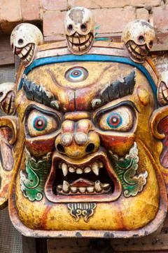 Demon Mask Stock Photos