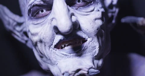 Demonic Decorations Stock Footage 55018914