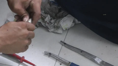 Demonstrating tool Stock Footage 39847656