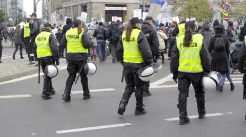 DEMONSTRATION AGAINST CETA, TTIP Stock Footage 68675647