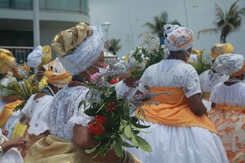 Demonstration for approval of the carnival Stock Photos