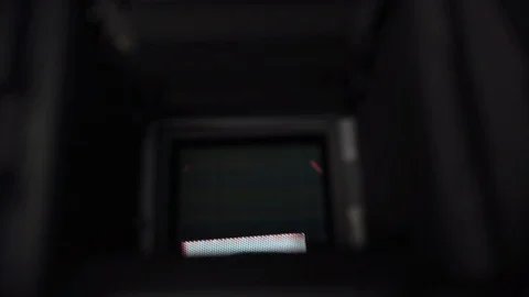 Demonstration of a digital camera without a lens Stock Footage 105616047