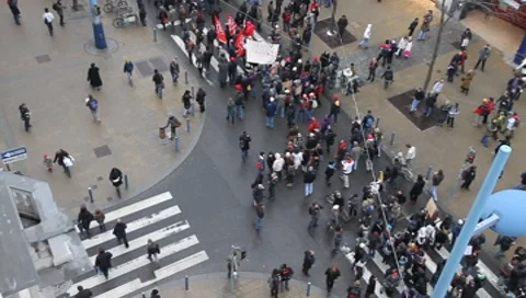 Demonstration Vídeos de archivo 8760429
