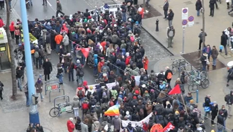 Demonstration Vídeos de archivo 8760457