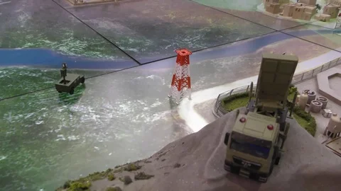 A demonstration of how IAI is securing borders and critical infrastructure Stock Footage 70261098