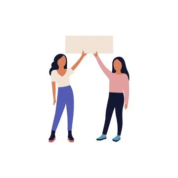 Demonstration Stock Illustration