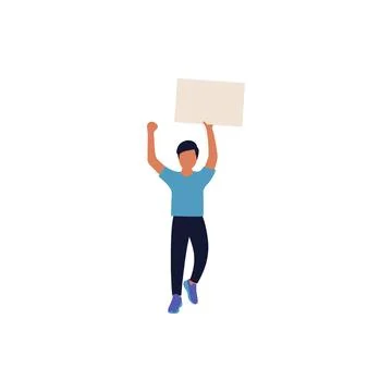 Demonstration Stock Illustration