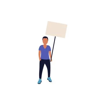 Demonstration Stock Illustration