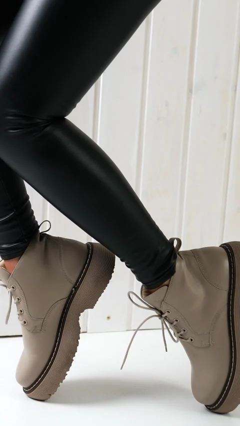 897 Leather Leggings Pants Stock Video Footage - 4K and HD Video Clips