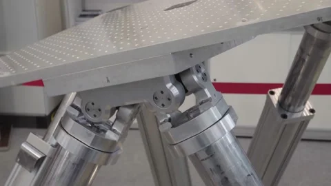 Demonstration Of The Modular Hexapod System Capability Video stock 151486342