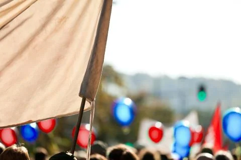 Demonstration 스톡 사진