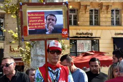 Demonstration protest 库存照片