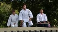 Demonstrations of martial arts at martial arts festival in Feofania park in Kiev HD Footage