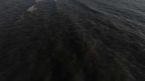 Den Haag Beach Package 20 | Aerial drone sea ocean in Netherlands Scheveningen Stock Footage 116202561