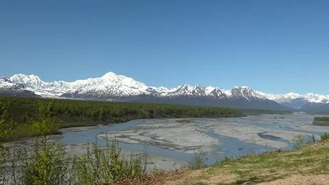 Denali Mountain 5 Stock Footage 172509404