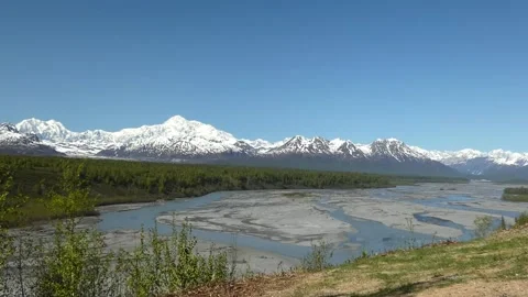 Denali Mountain 6 Stock Footage 172509378
