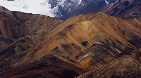 Denali Mountains Stock Footage 8988788