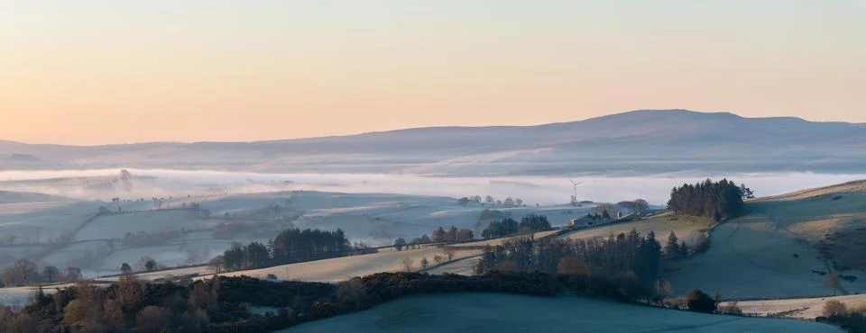 Denbighshire Pano Stock Photos