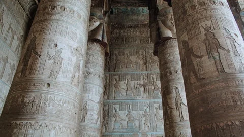 Dendera Temple complex Stock Footage 305829733