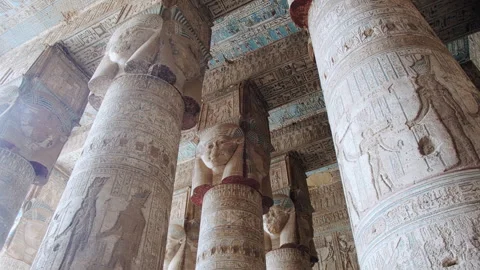 Dendera Temple complex Stock Footage 305829808