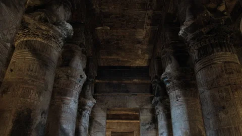 Dendera Temple complex Stock Footage 308464201