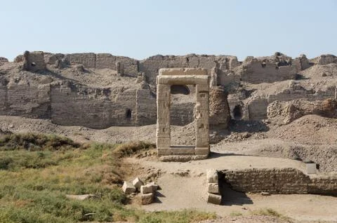 Dendera Temple complex walls, Egypt Photos