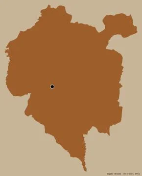 Denguele, district of Cote d'Ivoire, on solid. Pattern イラスト素材