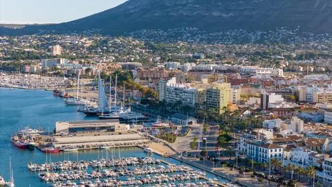 Denia, Spain Foto stock