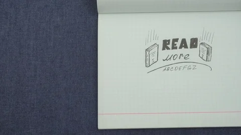 Denim and books Stock Footage 105521147