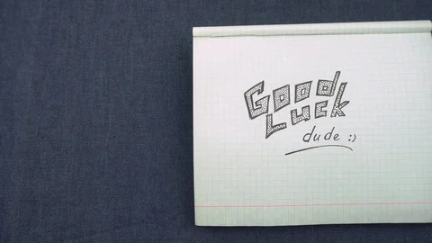 Denim and good luck Stock Footage 105522187
