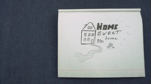 Denim and home Stock Footage 105522271
