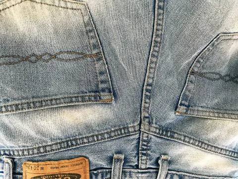 Denim background. Stock Photos