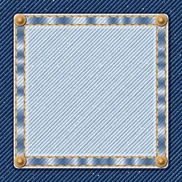 Denim blue jean textile regular color and faded color pattern background wi.. Stock Illustration