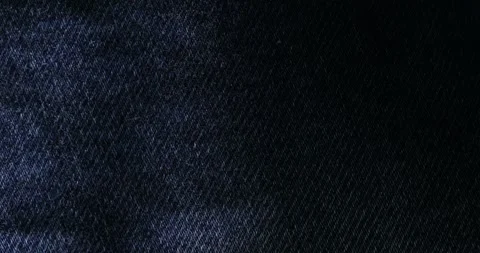 Denim Fabric with Light and Shadow Contrast Stock Footage 293684975