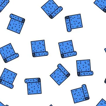 Denim fabric vector seamless pattern Stock Illustration