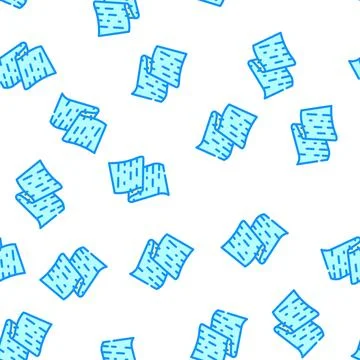 Denim fabric vector seamless pattern Stock Illustration