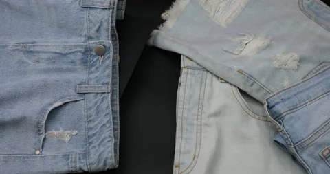 Denim. Video stock 237083476