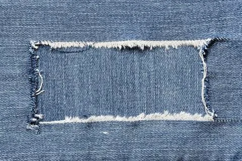 Denim frame Fotos de archivo