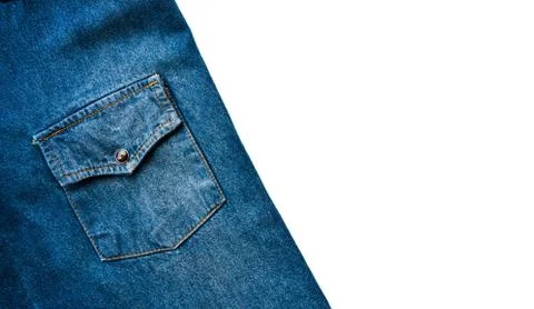 Denim isolated Stock Photos