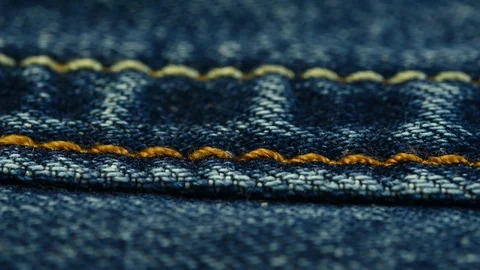 Denim Jeans closeup with sliding camera move Stock Footage 121521983