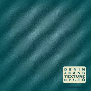 Denim jeans fabric texture Stock Illustration