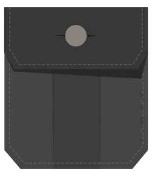 Denim Jeans Pocket. Vector EPS File Fully Layered and Easy to Edit Stock Illustration