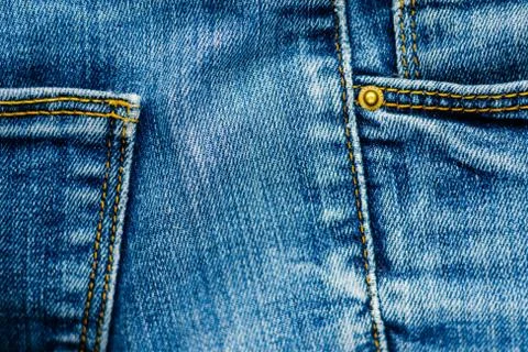 Denim Pants Elements as Background 库存照片